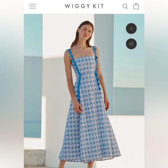 Wiggy Kit Apron Dress - Picture 4 of 5